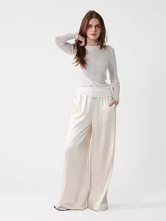 KARO KAUER | T-shirt à manches longues | creme
